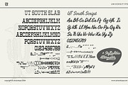 UT South Drink - A Font Duo, a Slab Serif Font by Universitype (Thumbnail 3 of 7)