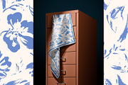 Blue Hand Painted Flowers, a Decorative Illustration by MalyskaStudio (Thumbnail 13 of 15)