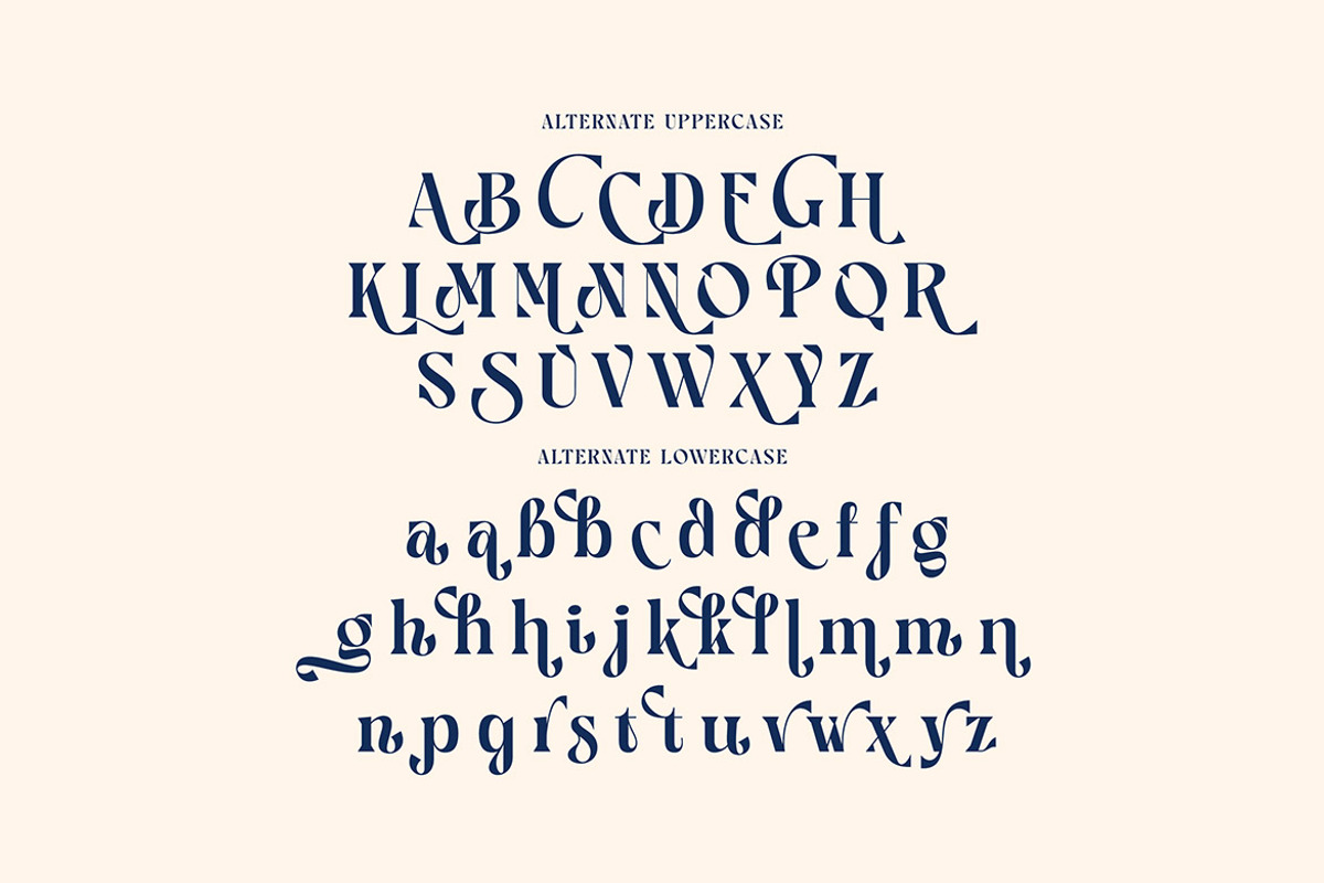 Milton Vaurgha Retro Serif, a Serif Font by Cruzine (Photo 6 of 8)