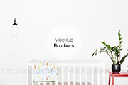 Nursery baby room mockup mock up 19, a Product Mockup by MockUpBrothers (Thumbnail 1 of 5)