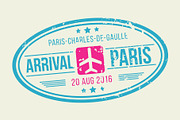 Passport Stamps & Travel Visa Signs, a Transportation Illustration by Kaushal Jangid (Thumbnail 13 of 14)