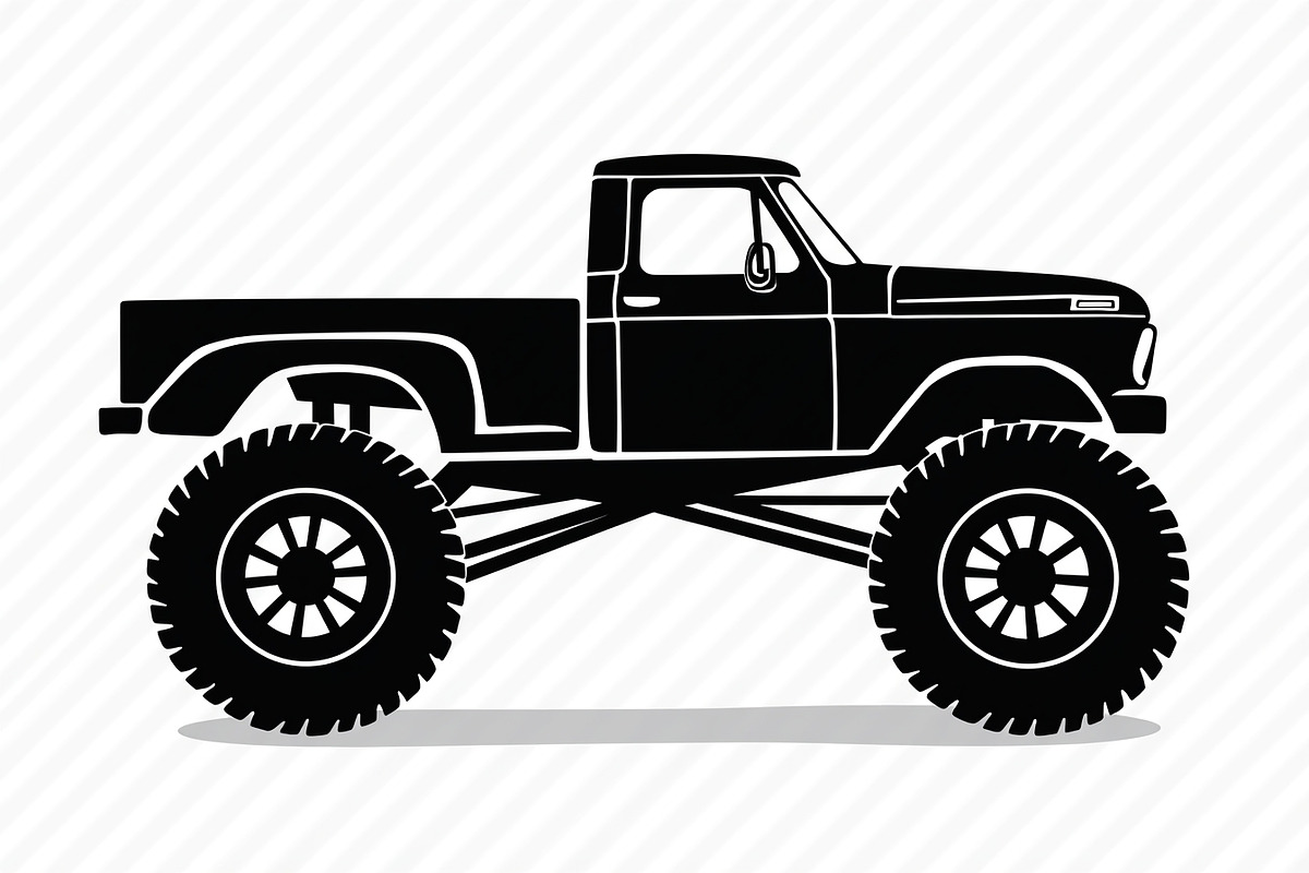 Monster Truck Collection, an Illustration by hafijul (Photo 6 of 9)