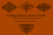 Calligraphia Latina Three, a Symbol Font by Intellecta Design (Thumbnail 1 of 3)