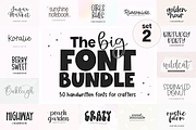BIG Font Bundle | PART 2, a Handwritten Font by KA Designs (Thumbnail 1 of 16)