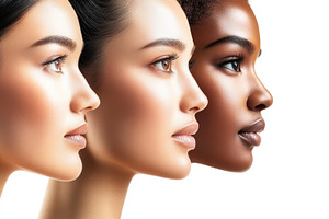 Diversity in beauty through profiles, a Photo by Beautiful things