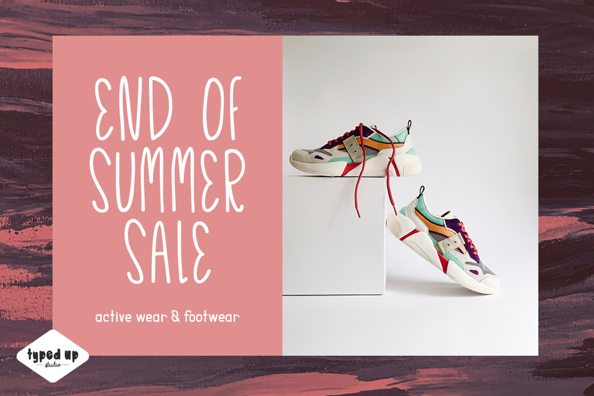 Squiggle | Handwritten Font, a Sans Serif Font by Typed Up Studio (Photo 3 of 9)