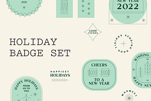 Holiday Badges