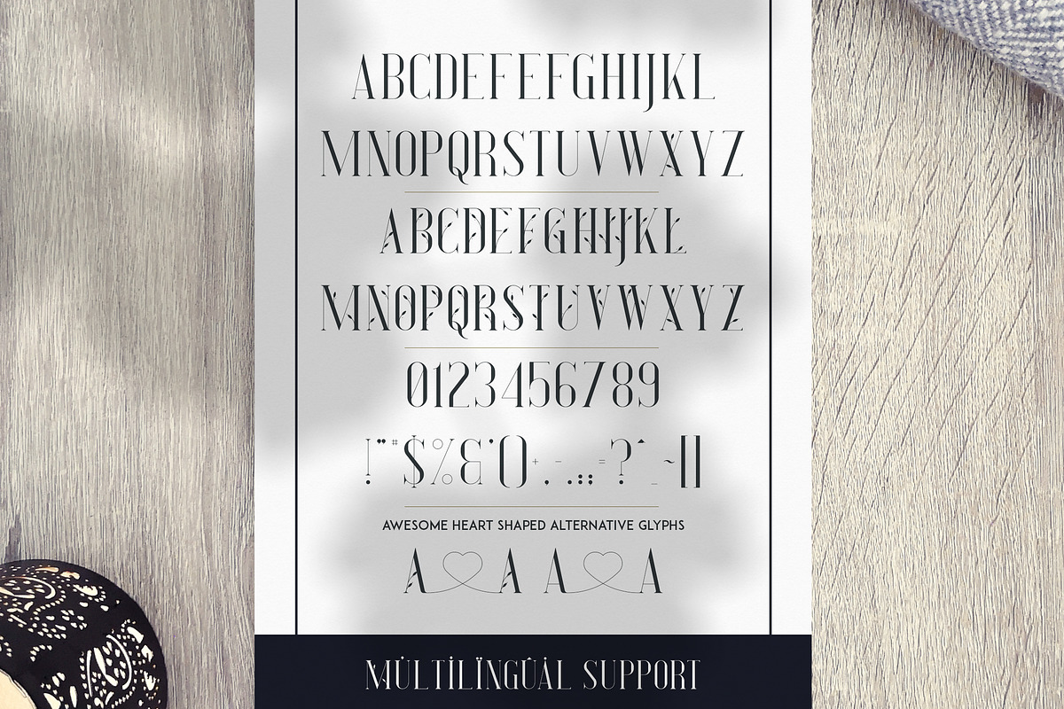 Desire - Luxury Serif Font preview 8