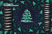 Christmas Magic Procreate Brushes, a Brush Add-On by Pencil Twist (Thumbnail 8 of 11)