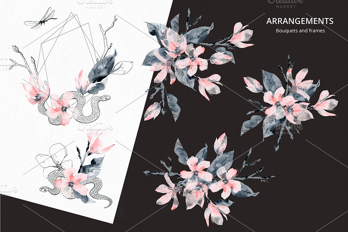 Elegant Wisdom graphics., an Animal Illustration by Dinkoobraz (Photo 3 of 16)