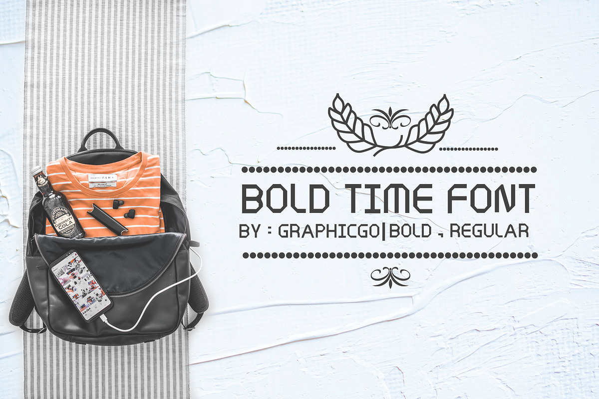 Bold Time Font
