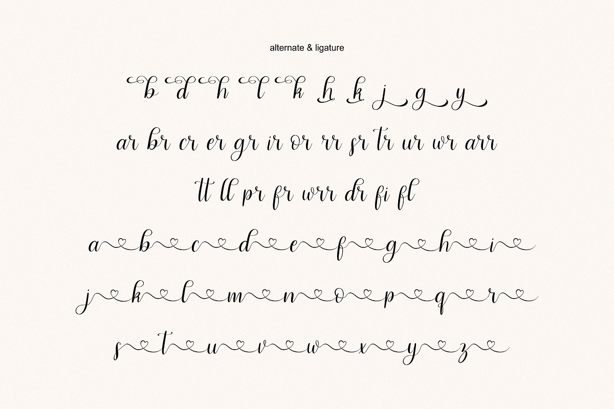 Gildane Hyme, a Script Font by Essentials Studio (Photo 8 of 8)