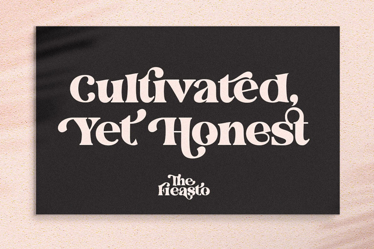 Fieasto, a Serif Font by Dora Typefoundry (Photo 9 of 18)
