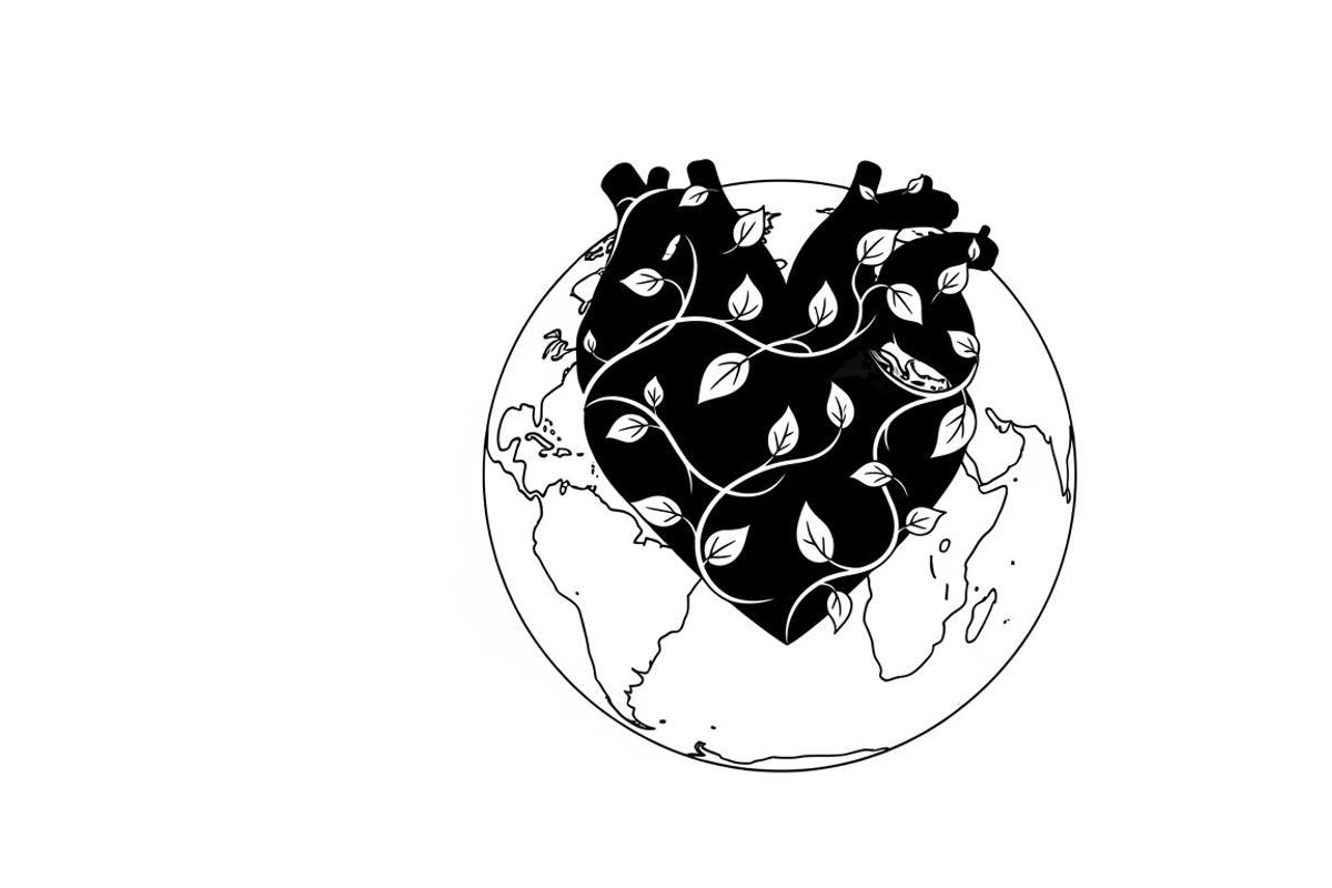 earth care symbol silhouettes, an Illustration by Amazin_art (Photo 31 of 31)