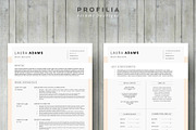Word Resume & Cover letter Template, a Resume Template by Profilia Resume Boutique (Thumbnail 3 of 4)