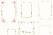 Watercolor Wildflower Garden, a Decorative Illustration by Altea Design Studio (Thumbnail 11 of 18)