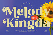 Melody Kingda Modern Retro Serif, a Serif Font by timelesstype.co (Thumbnail 1 of 15)