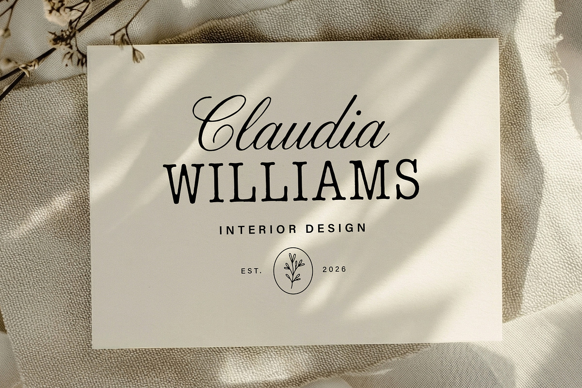 Details - Refined Font Duo, a Script Font by Davide Bassu (Photo 11 of 17)