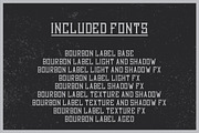 Bourbon Label typeface, a Script Font by VozzyStock (Thumbnail 6 of 6)