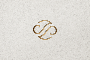 Minimalist Letter S Infinity Logo