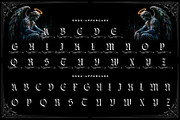 Kraken Gothic Typeface, a Blackletter Font by alit design (Thumbnail 7 of 20)