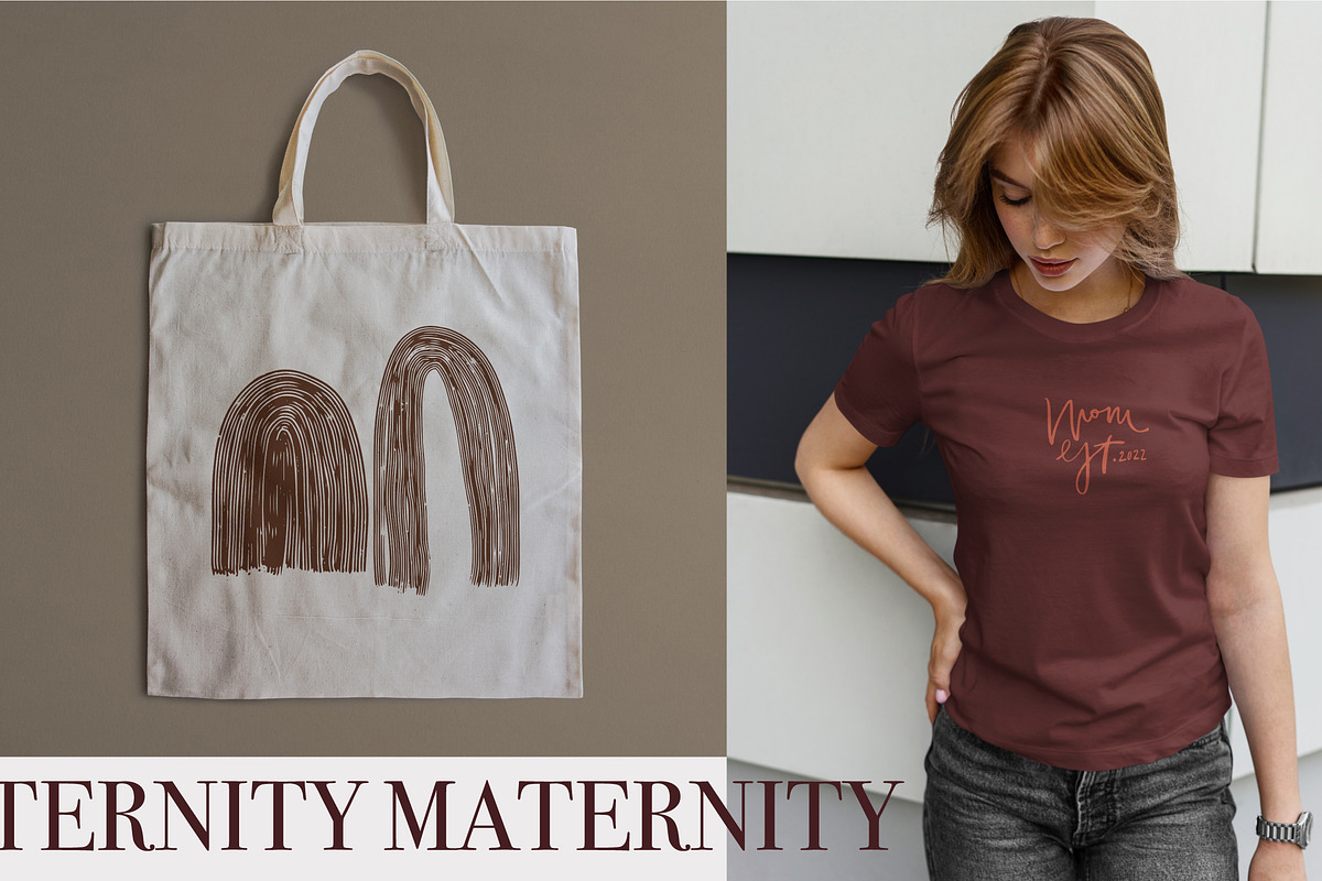 Maternity Art Collection, a Person Illustration by elena.sevrina (Photo 12 of 12)