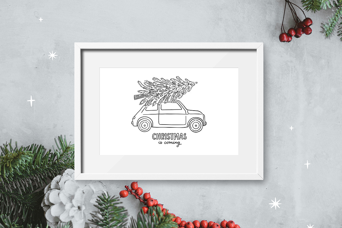 Christmas Spirit Illustrations, an Illustration by Redchocolate (Photo 10 of 10)