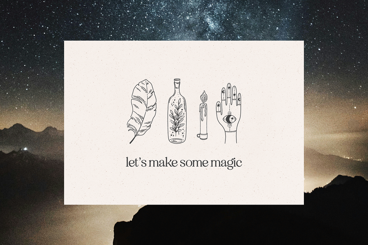 Magical Mystical Vector Illustration, an Illustration by Emma Webb Studio (Photo 8 of 9)