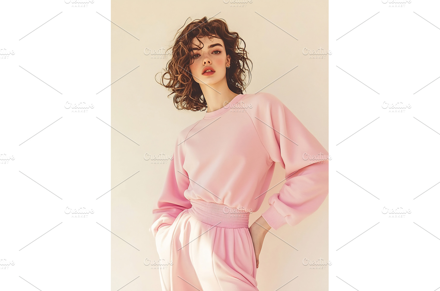 Chic woman in pink indoors, a Beauty & Fashion Photo by Beautiful things