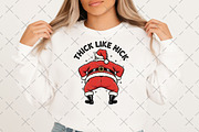 Funny Santa Christmas Shirt PNG, an Illustration by Craft Nest (Thumbnail 4 of 6)