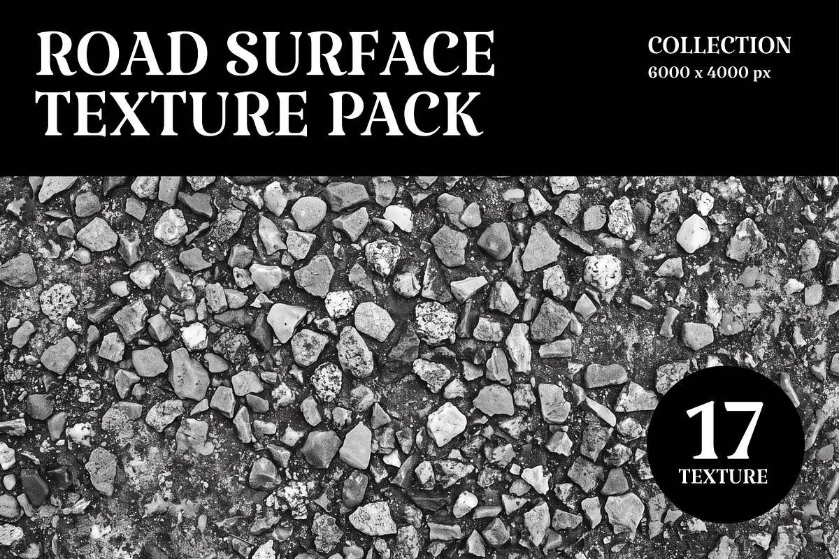 Road Surface Texture Pack, a Texture Graphic by PopotLane (Photo 1 of 5)