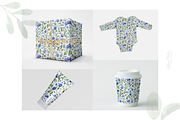 Blueberries. Watercolor Pattern, a Decorative Illustration by Liliia Polos Illustration (Thumbnail 6 of 8)