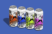 Coffee Can Mockup, a Packaging Mockup by Unerispace (Thumbnail 5 of 5)