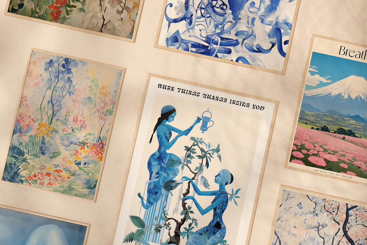 300 Eclectic Prints, a Background Graphic by Purple (Photo 14 of 16)