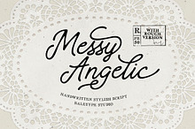 Messy Angelic - Handwritten Script
