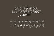 Monday Morning Handwriting Font, a Handwritten Font by The Human Touch! (Thumbnail 4 of 5)