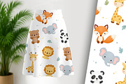 Cute Children's Animal Print, a Pattern Graphic by Sharon Schwalbe (Thumbnail 3 of 6)