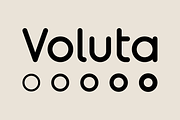 Voluta – Font Family, a Sans Serif Font by Stefano Giliberti (Thumbnail 1 of 10)