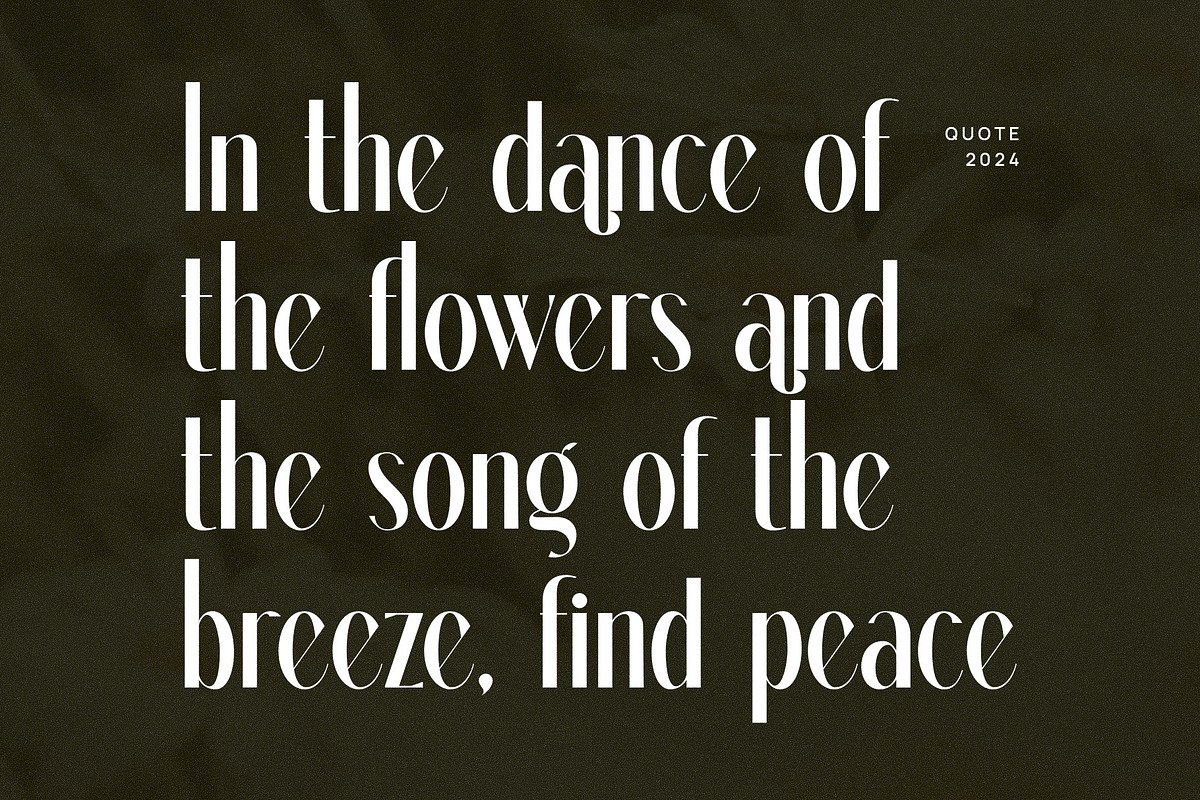 Dalkine Modern Serif Font, a Serif Font by Perfectype (Photo 2 of 6)