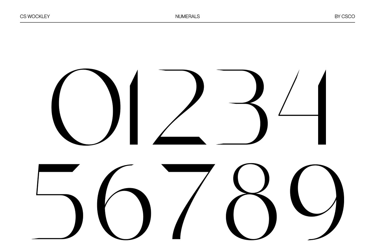 CS Wokley – Modern Sans Serif, a Sans Serif Font by Craft Supply Co. (Photo 3 of 8)
