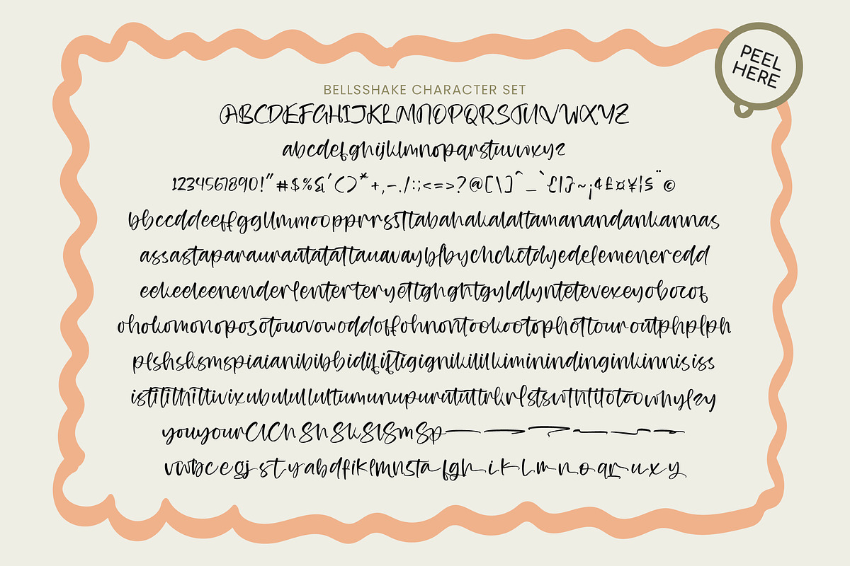 Bellsshake Modern Handwritten Font, a Script Font by stylishtype.co (Photo 11 of 15)