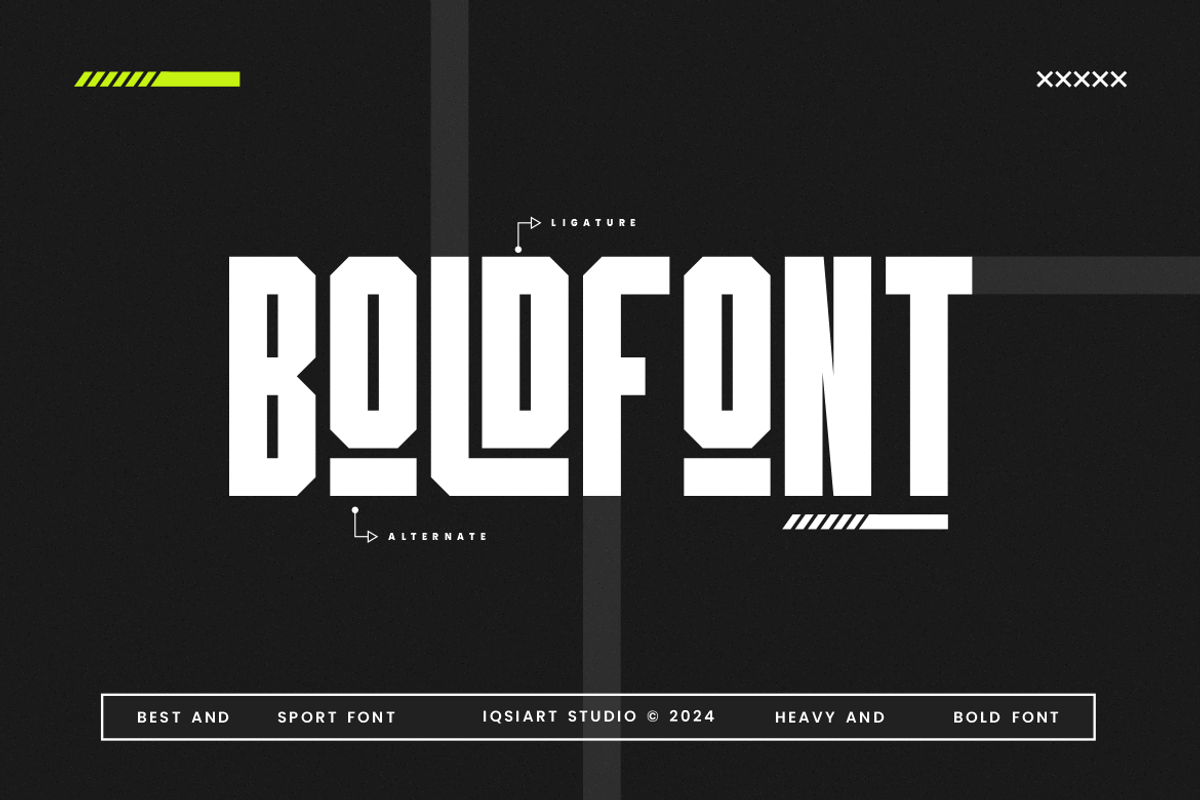 Watobold - Sport Tall Font, a Sans Serif Font by Iqsiart Studio (Photo 3 of 7)