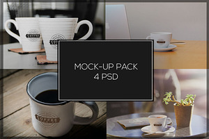 Coffee Mock-up Pack 4