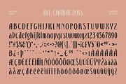 Dallen Blur, a Serif Font by Craft Supply Co. (Thumbnail 8 of 8)
