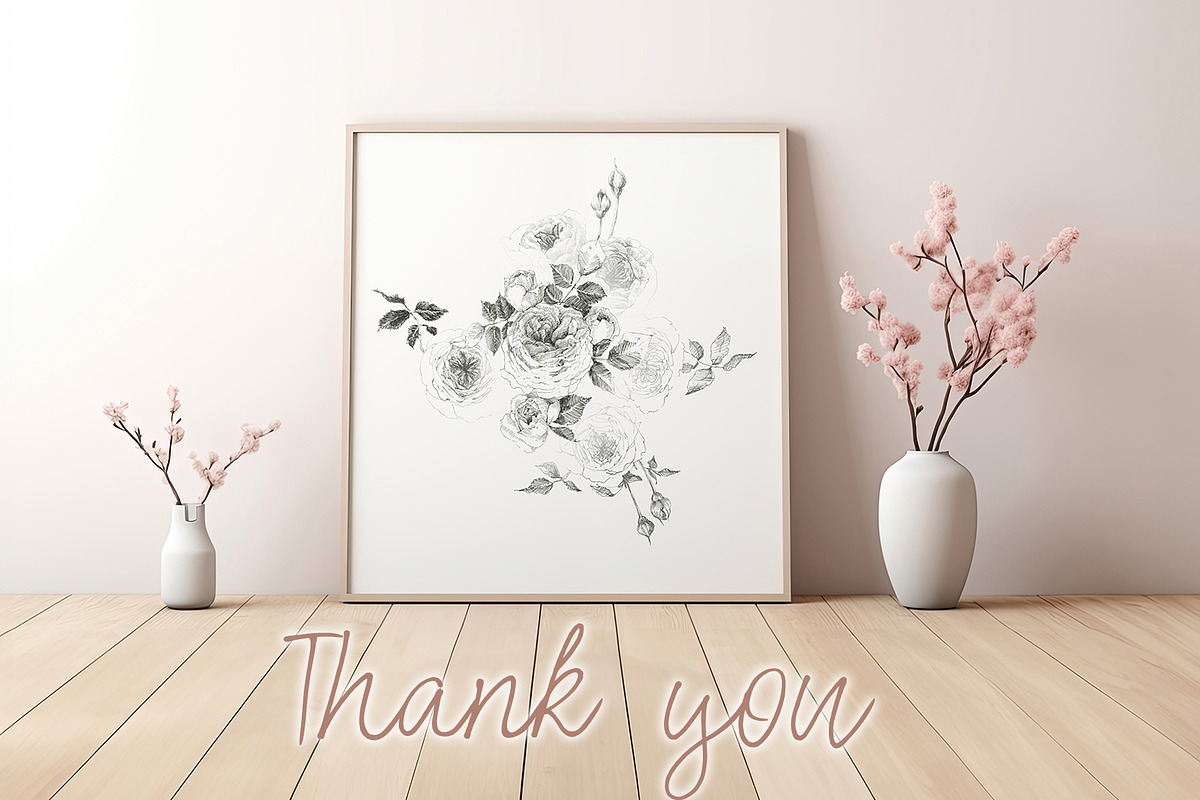 Flowers Graphics, an Object Illustration by Budogoshch (Photo 8 of 8)