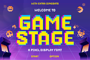Game Stage, a Font by shineink.designlab (Thumbnail 1 of 5)