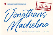 Jonathans Machelino Handwritten Font, a Script Font by Letterena Studios Script (Thumbnail 1 of 20)
