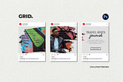 Agenda Insta Grid (Triple Posts), a Social Media Template by Analogi Studio (Thumbnail 5 of 13)