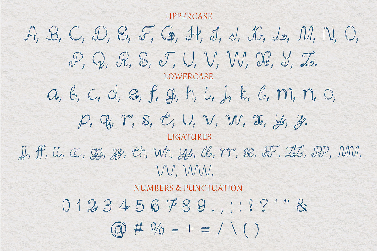 QUALIRVEY fanky curvy font, a Script Font by CHIMERA (Photo 2 of 9)