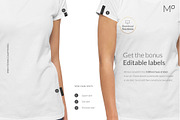 Women T-Shirt Mockups Set FREE DEMO, a Books & Magazine Mockup by Apparel_Mockups (Thumbnail 19 of 27)